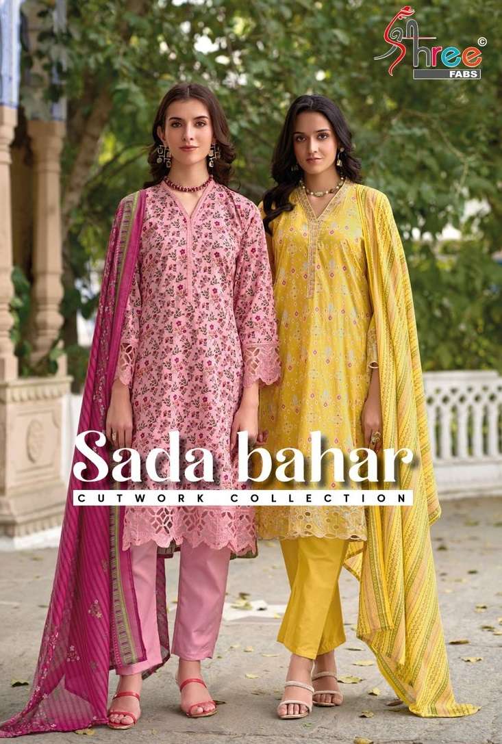 SADA BAHAR CUTWORK COLLECTION  by SHREE